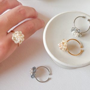 《奶油波堤戒指》