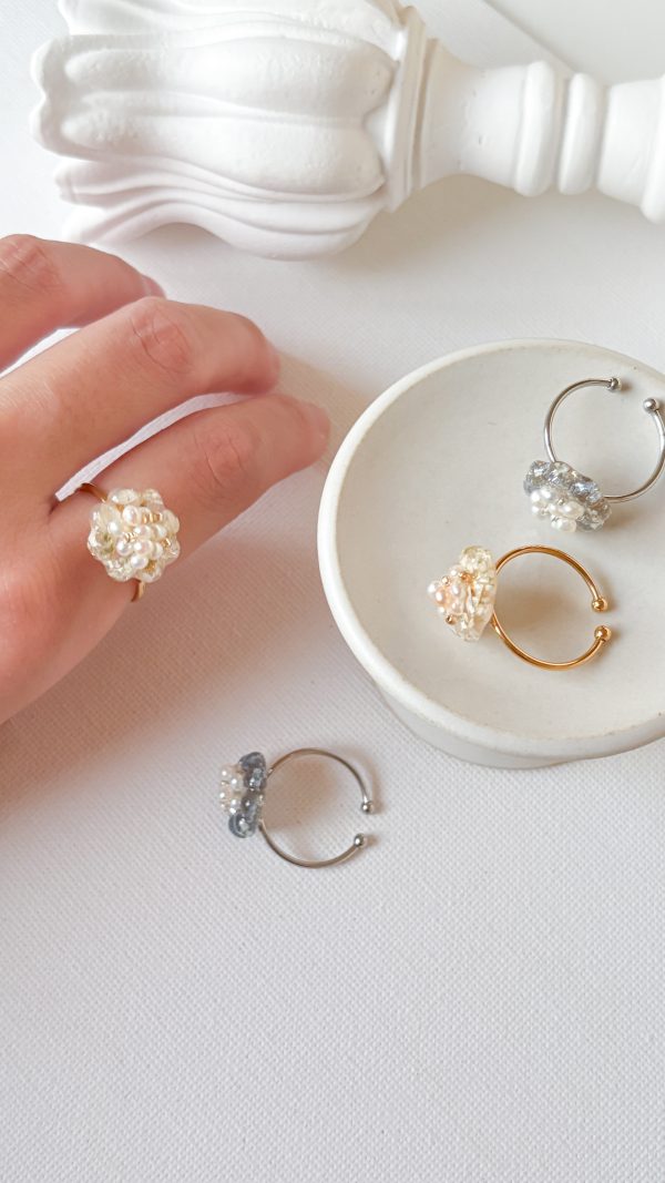 《奶油波堤戒指》