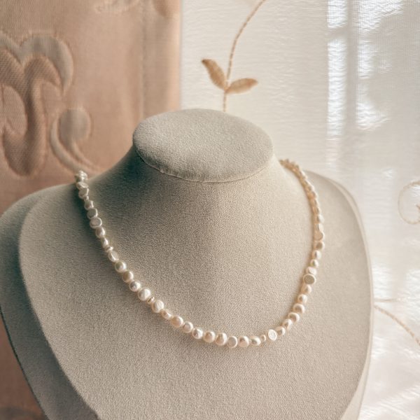 巴洛克小石頭珍珠項鍊