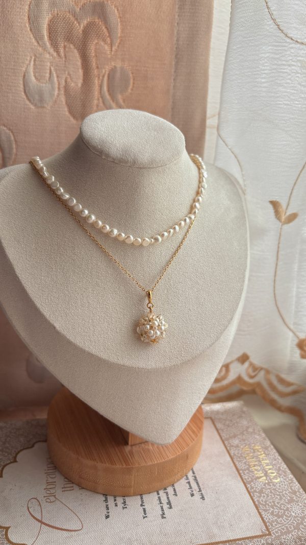 new!!奶油波堤墜子 / 項鍊