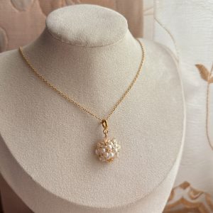 new!!奶油波堤墜子 / 項鍊