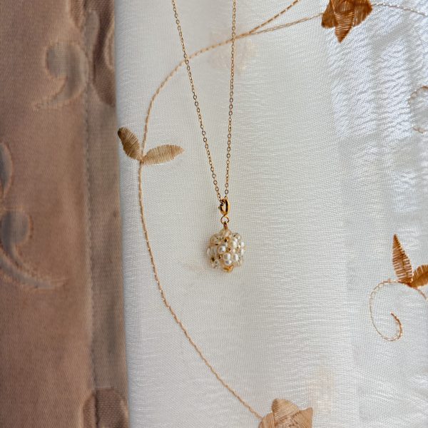 new!!奶油波堤墜子 / 項鍊