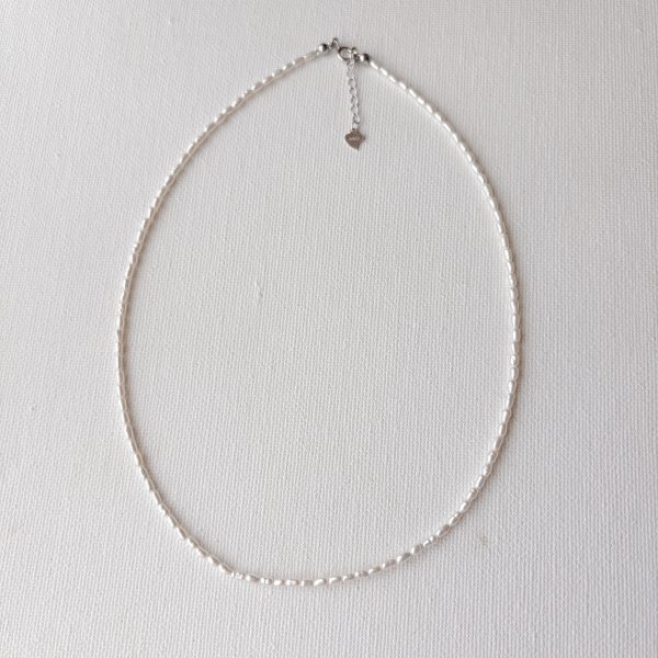 小米粒淡水珍珠項鍊