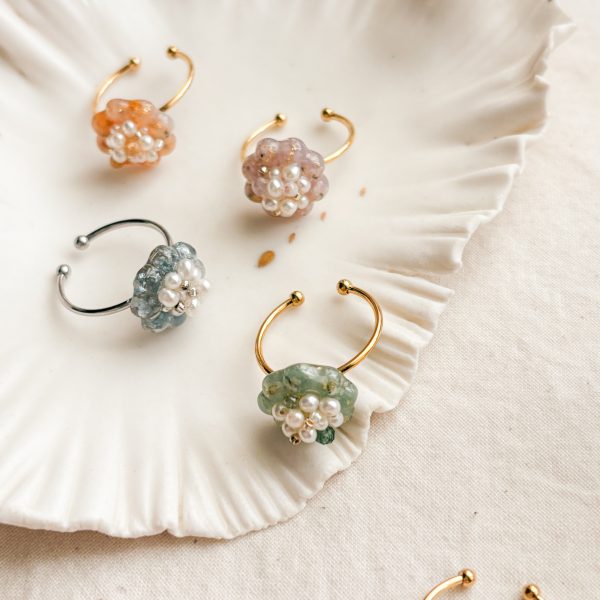 《奶油波堤戒指》