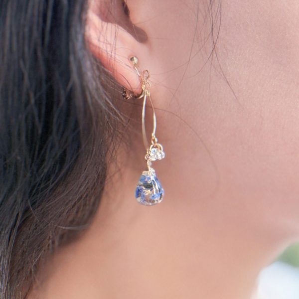 new!! 《微光花果》耳環