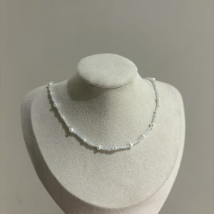 海藍寶珍珠項鍊