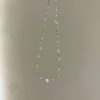 巴洛克珍珠灰月光項鍊