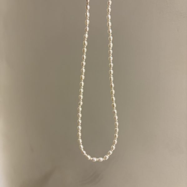 大米粒珍珠項鍊