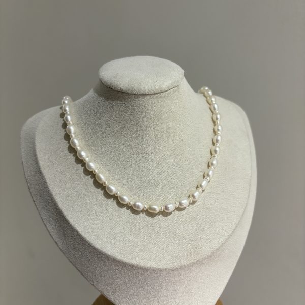 大米粒珍珠項鍊